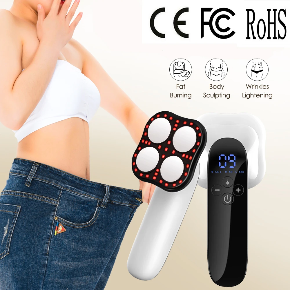 

Electric Fat Removal Instrument Rechargeable Portable Body Slimming Massager Household Fat Burning Device Lifting Body Sculpting
