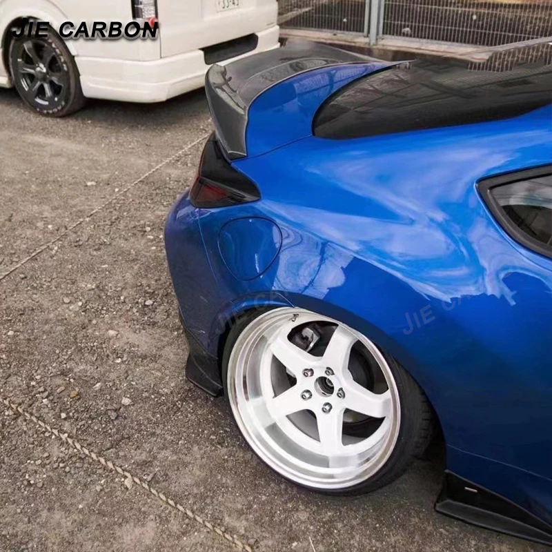 

Для Toyota GR86 Subaru BRZ 2023+ Задний спойлер из настоящего карбона в гоночном стиле, тюнинг-комплект, автоаксессуары, обвесы