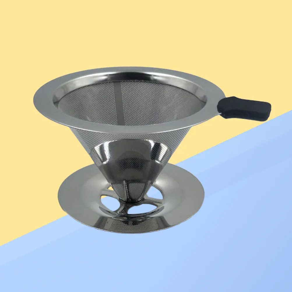 

Reusable Stainless Steel Filter Dripper 103X90X65Mm Mesh Funnel Corrosion Resistant Maker Durable Dripper For Home