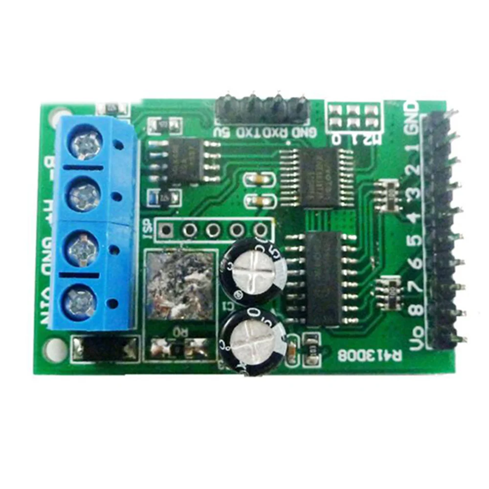 5V RS485 RS232(TTL) PLC Modbus Rtu Module 8Ch IO Control Switch Board for Relay Industrial Automation