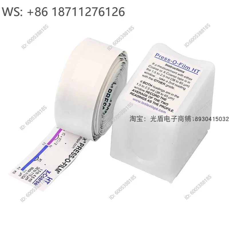 E122-C Roughness rubbing paper X-coarse replication tape 38-115μm anchor paper