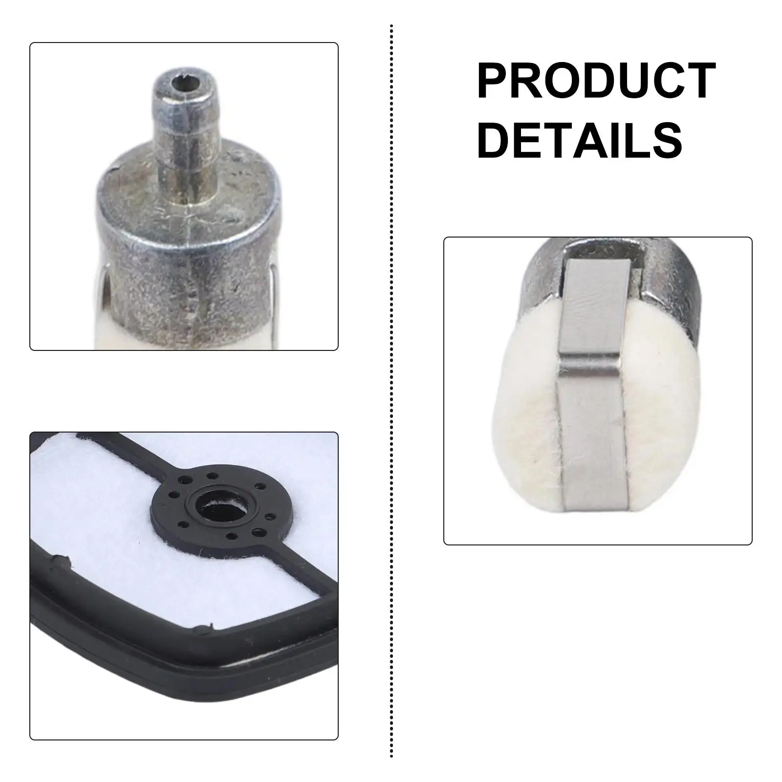 Filter With Fuel Filter Kit For SRM-230 SRM-225 PB-250 PAS-225 HC-155 Trimmers Garden Power Tools Replacement Filter Tune-Up Kit