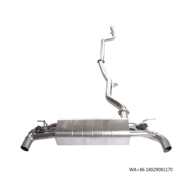 

CGW Active Sound Exhaust SUS 304 or Titanium Exhaust with Valves Muffler for 730 F02 G12 3.0 2.0T Exhaust Tips