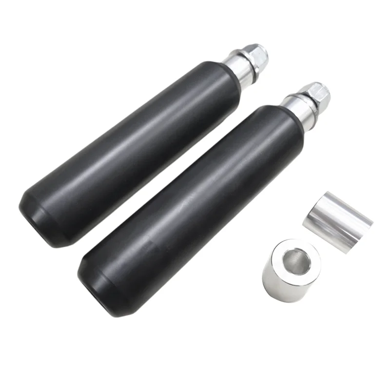 

For Dyna Street Bob FXDB 2006-2017 6-Inch Rear Upper Impact Bar Slippery 1 Pair 6" Crash Bar Shock Sliders Mounts