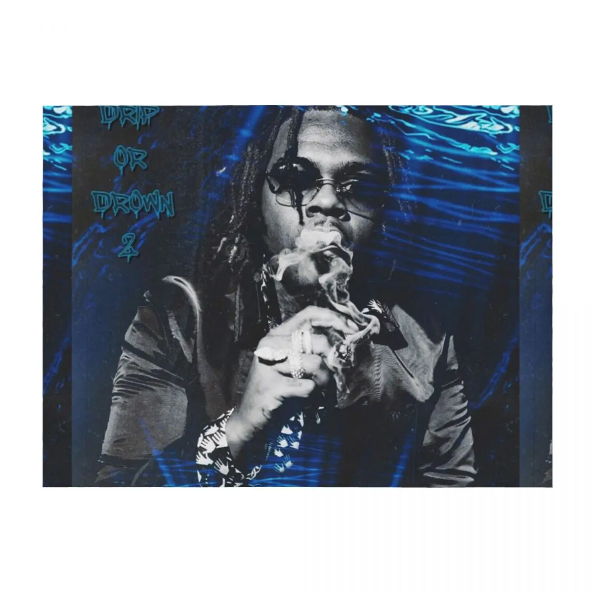 

Lembror Gunna Drip Or Drown 2 Tour 2019 Throw Blanket Bed Fashionable Moving Thermals For Travel christmas decoration Blankets