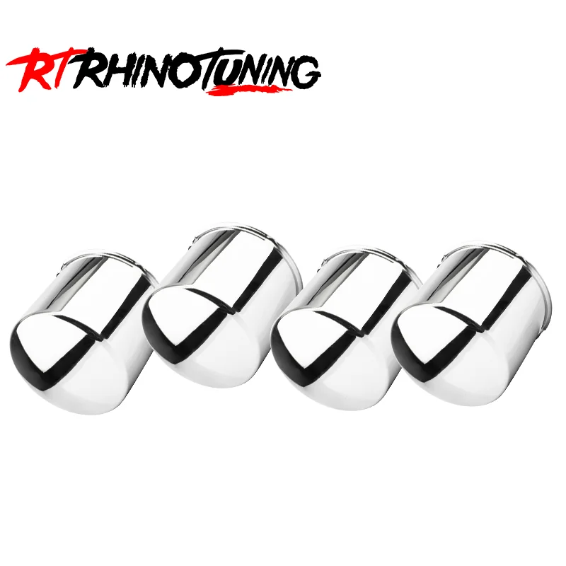 

RhinoTuning 2/4Pcs 130mm/5.15" Hub 124.7mm/4.91" H Trailer Wheel Center Caps For Truck Trailer Wheels Rim Push Thru Steel Carbon