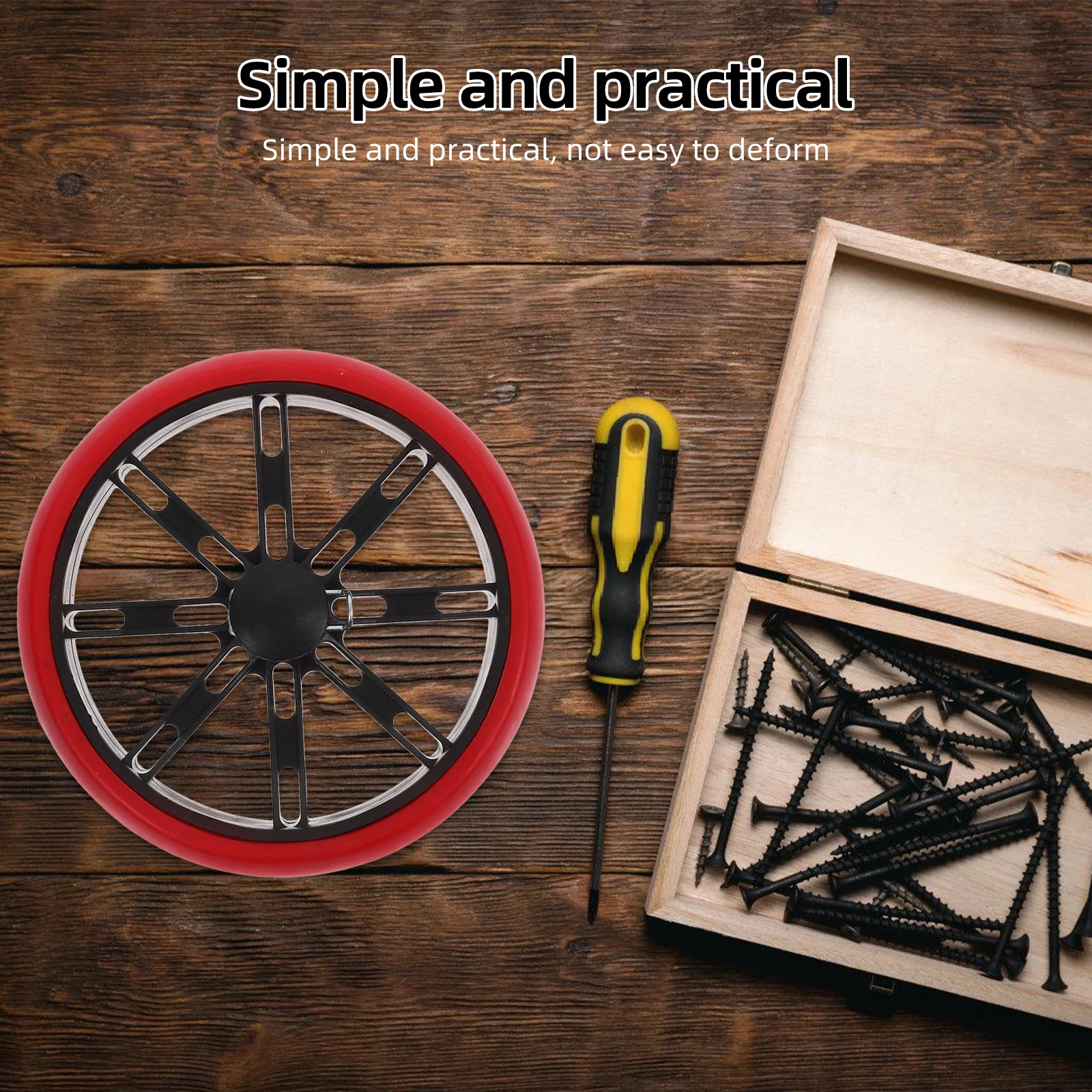 

2pcs Shopping Wheels Replacement Wear Resistant Thick Axle Smooth Quiet Operation Floor Protection Supermarket Grocery