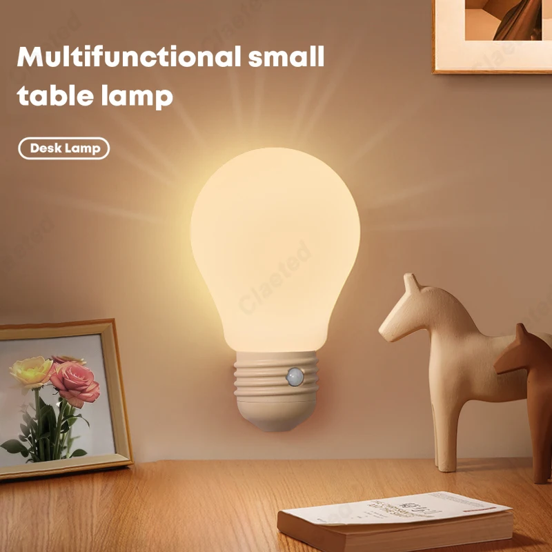 

Многофункциональная новая маленькая настольная лампа с магнитной индукцией, трехцветной регулировкой температуры и мобильным освещением