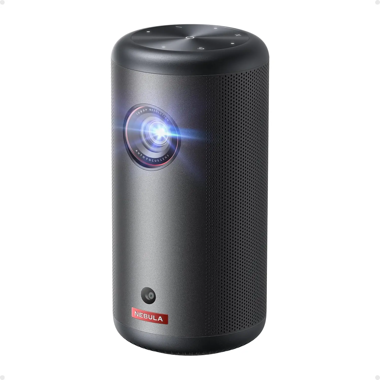 

Portable Mini Projector with Netflix, 1080P Smart Wi-Fi, 2.5H Battery, 120-Inch Display, Dolby Digital for Any Space
