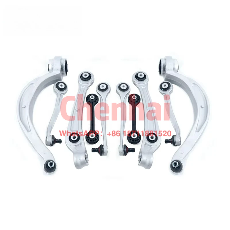 

12Pcs Manufacturer Front Suspension Lower Control Arm Kit for Audi A4 B8 A5 Q5 A6 C7 8K0498998 8K0407505A