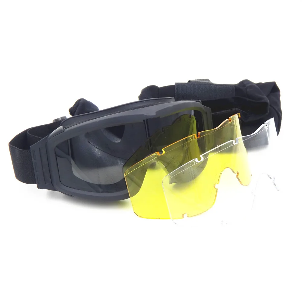 Special outdoor hiking mountain quality Sports goggles fan eyewear military Activity sunglasses Tactical Tactics glasses