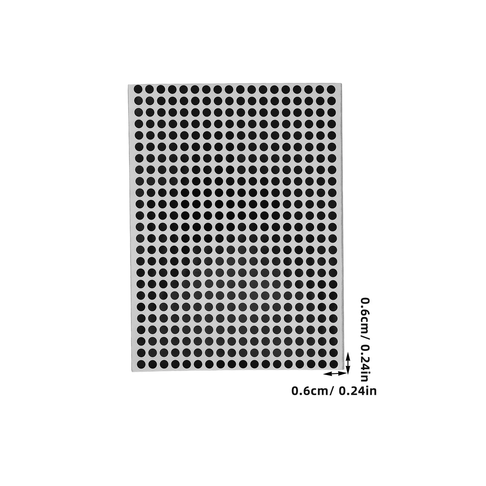 สติกเกอร์วงกลม 10 แผ่น ฉลากสติกเกอร์แบบมีกาวในตัว สำหรับการจัดหมวดหมู่ สติกเกอร์จุดกลม