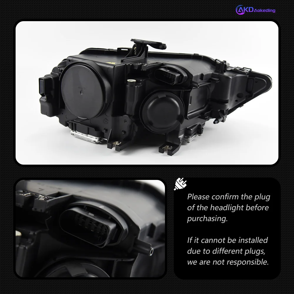 Car Lights for Audi A4 B8.5 A4L LED Headlight 2013-2016 S4 Head Lamp Drl Projector Lens Automotive Accessories