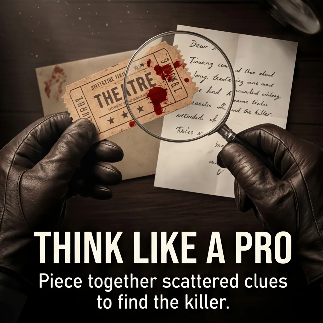 51 District Decryption Game File Bag Forbidden Zone Burial Password Unlock Envelope Investigation True Killer