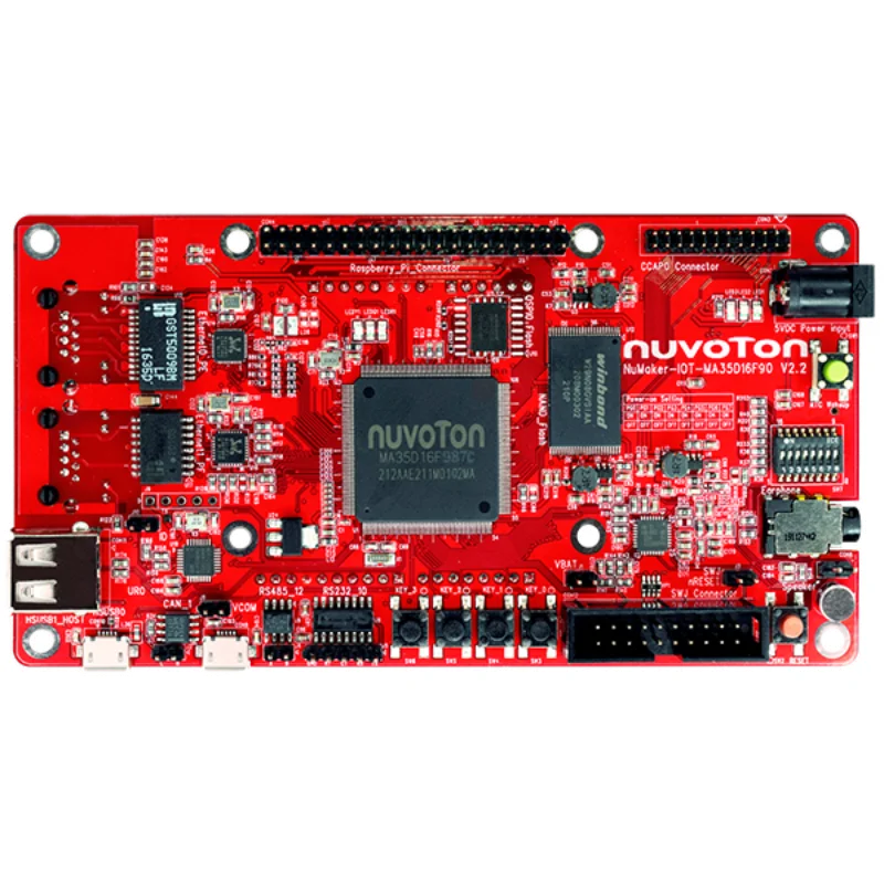 

NuMaker-IoT-MA35D1-A1 Development Board (IoT-Ready) for Embedded Debugging & Smart IoT Device Prototyping