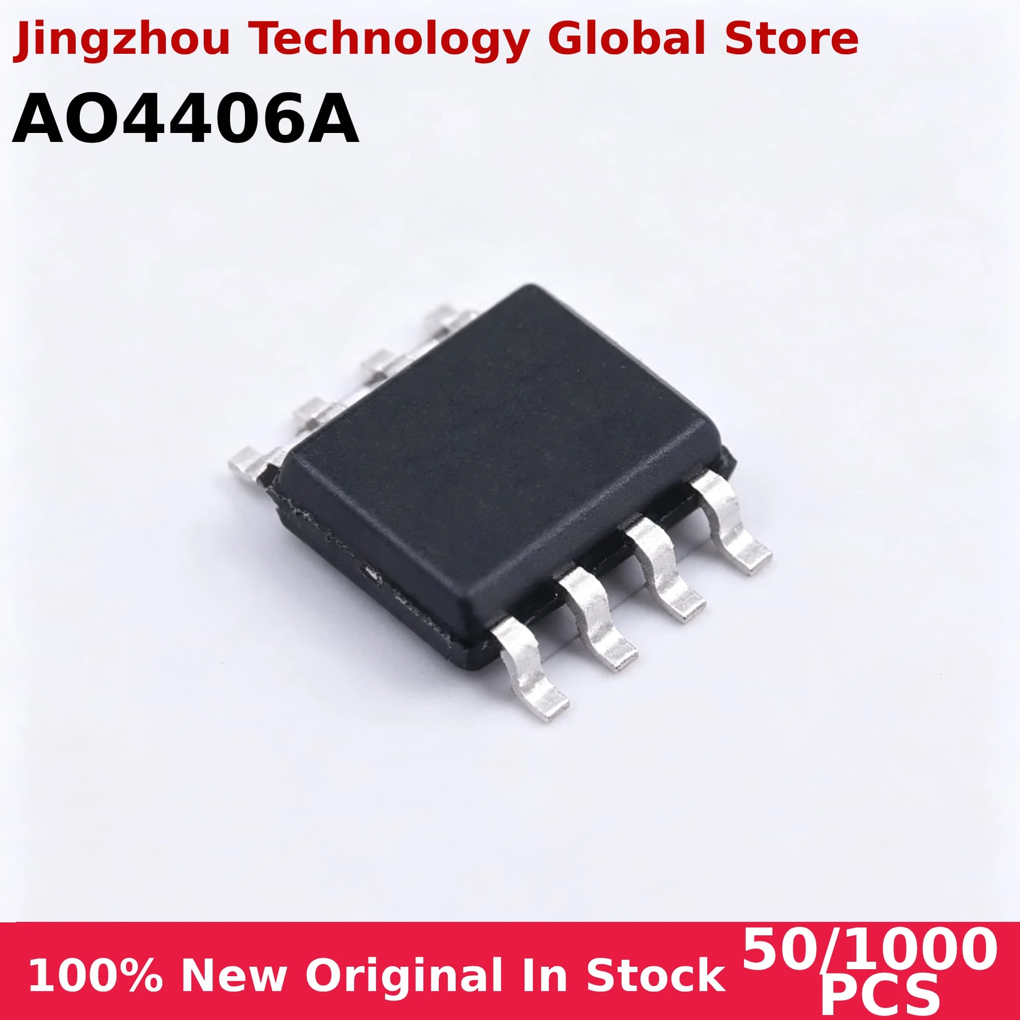 100% New 50/1000PCS AO4406A AO4406 4406A 4406 sop-8 Chip Wholesale