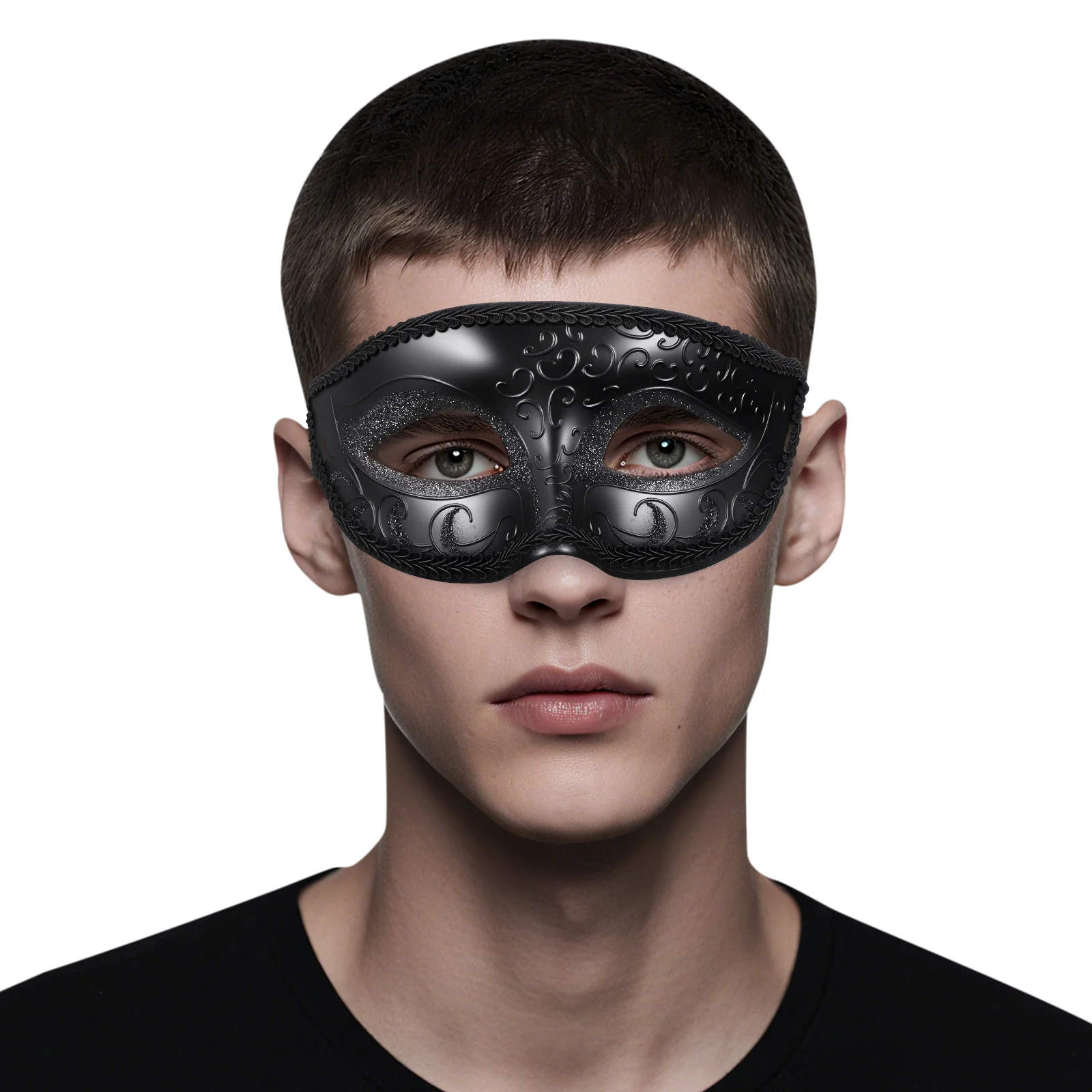 Sexy Mask Plastic Masquerade Ball Mask Cosplay Costume Accessory Vintage Party Face Cover Halloween Decorative Props