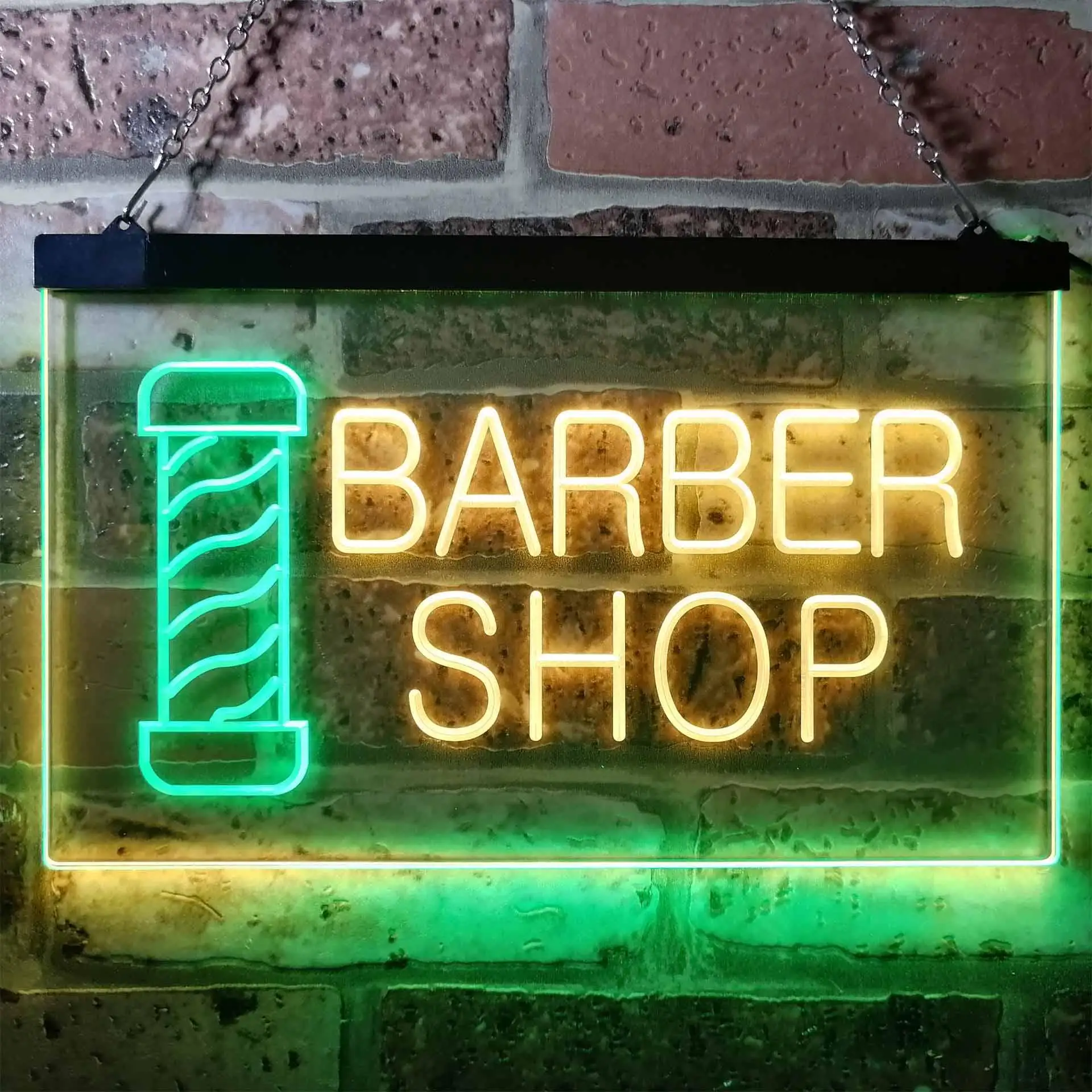 

Barber Shop Pole Dual Color Led Neon Sign st6-i0005