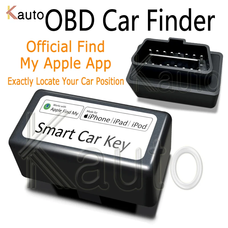 

Универсальный GPS-трекер OBD Car Finder Locator Официальное приложение Find My Apple Exact Locate Your Car Position для Auto iPhone iPad