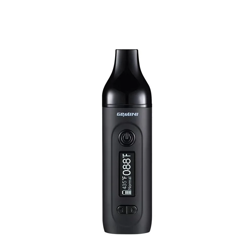 2025 Anix Gemini Pro Vaporizador de ervas secas com novo sistema de resfriamento de fluxo de ar e câmara de aquecimento de forno inoxidável Kit de caneta Vape de ervas