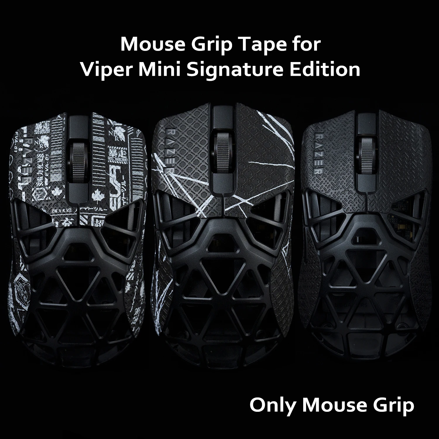 

BTL Липкая лента для мыши, скейт, ящерица, наклейка для Razer Viper Minise Mini, подпись, издание, нескользящая, потоотделение, предварительная нарезка