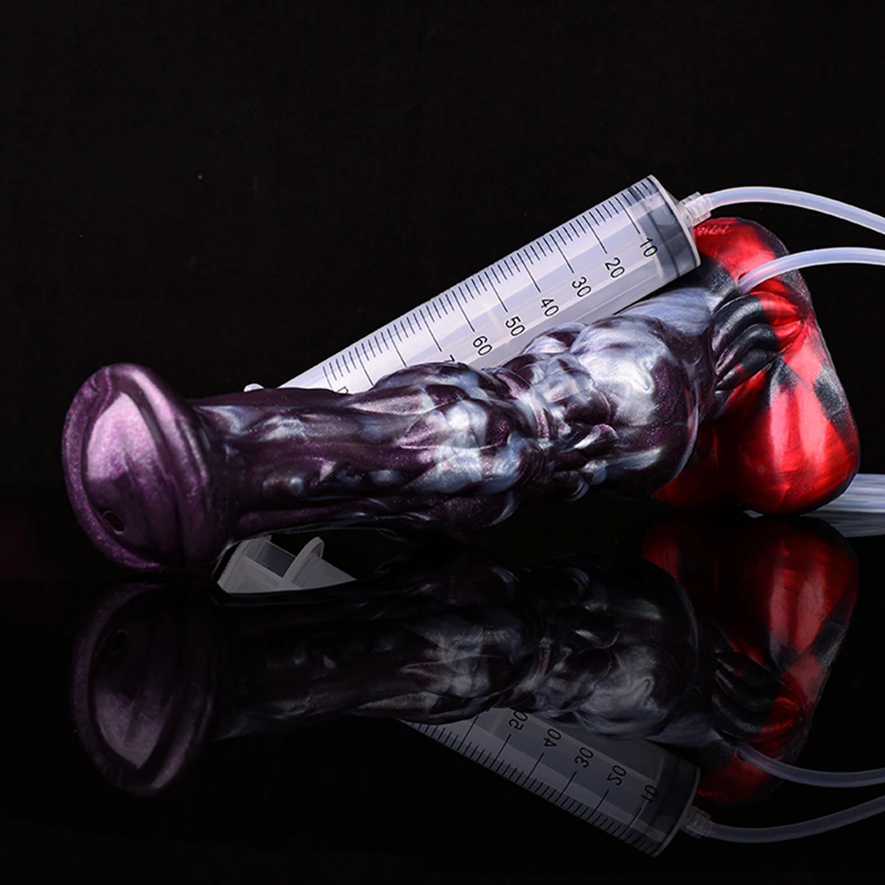 NNSX Fantasy Schizzi Cane Nodo Dildo Butt Plug Ventosa Cazzo Finto G-Spot Masturbazione Flirtare Giocattoli Adulti Del Sesso per Le Donne Gay