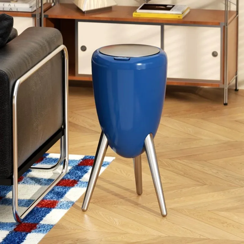 

MOMO Creative Trash Can Press-type Trash Can With Lid Household Floor-standing Living Room Bedroom 2026 New Model