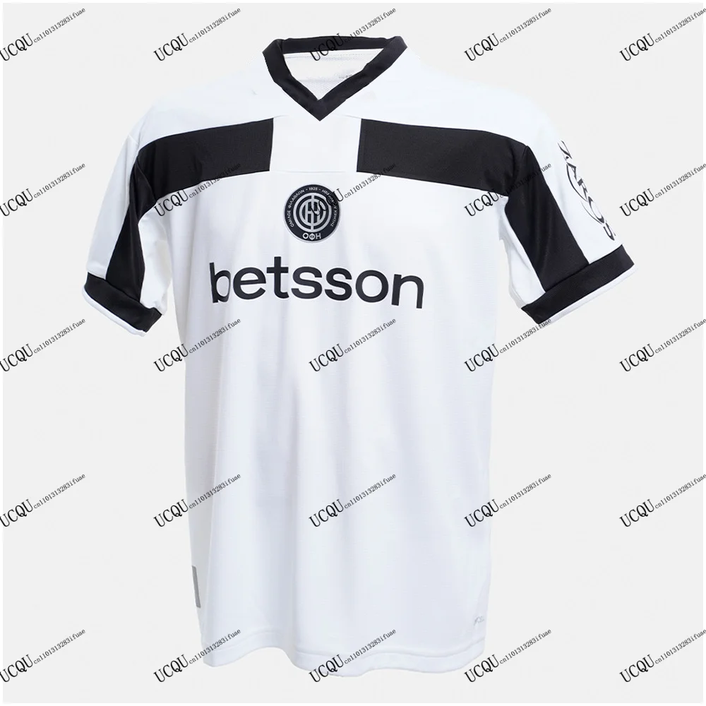 2025-26 OFI Crete اليونان جديد وصول ثلاثية الأبعاد مطبوعة لكرة القدم جيرسي المنزل بعيدا تي شيرت الكبار أطفال رياضية غير رسمية للجنسين
