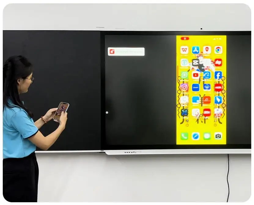 86 Inch Touch Screen Nano Interactive Whiteboard Smart Blackboard For Teaching