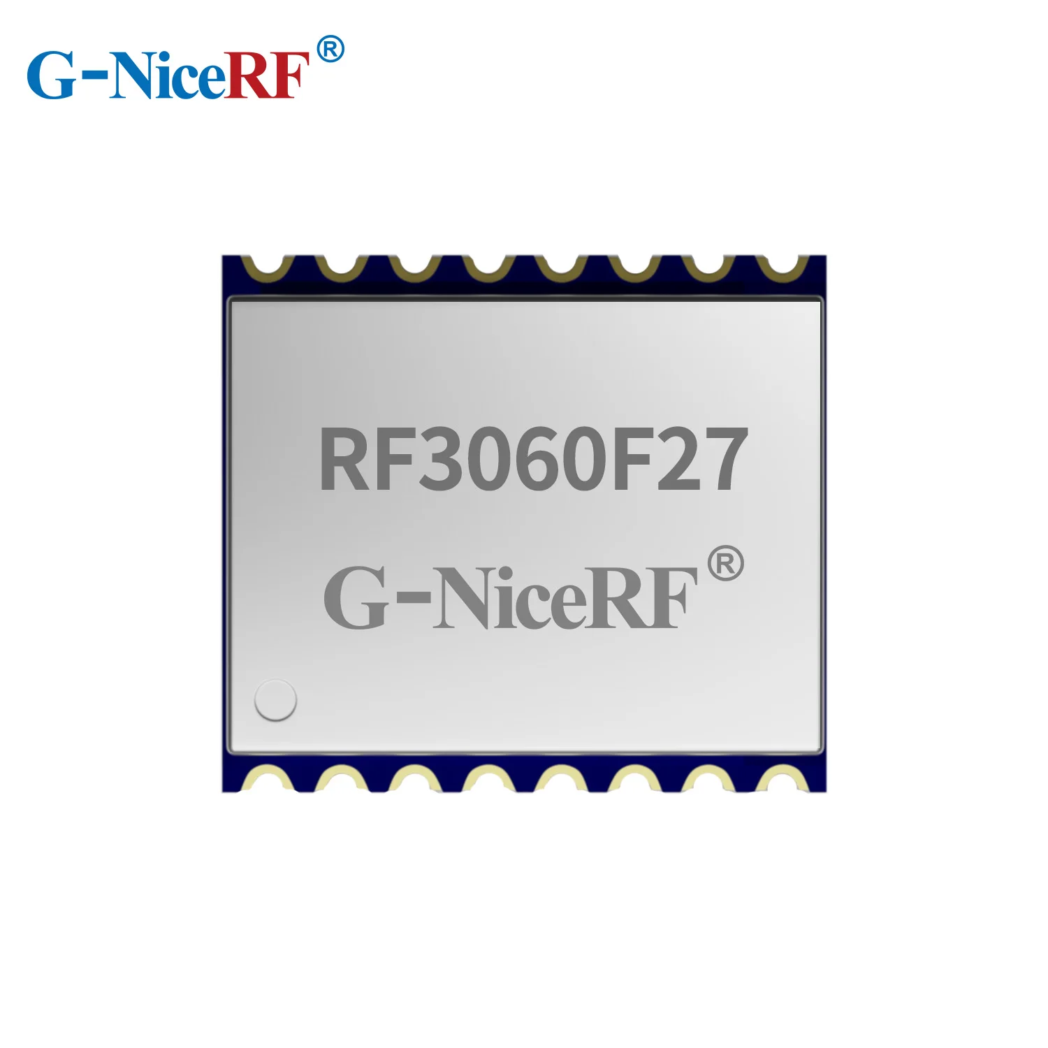 NiceRF| 2PCS RF3060F27: 433/470/868/915 MHz 500mW Wireless Transceiver Module Long-Distance Communication