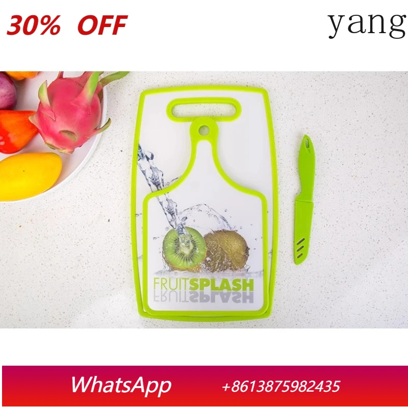

LMM Multifunctional Fruit Cutting Board Creative Glue Cutting Board Classification Anti-mildew Cutting Board