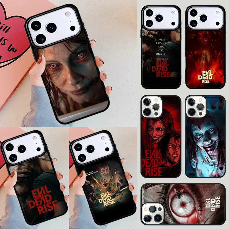 Terror Film Evil Dead Rise Phone Case For Apple iPhone 17 Air 16E 15 14 Plus 13 12 11 Pro Max Mini Funda Cover
