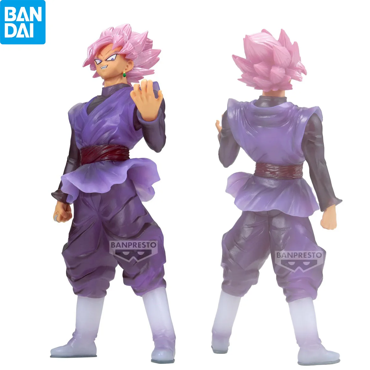 100% Original in Stock Bandai Spirits BANPRESTO Clearise Dragon Ball Super Goku Black SSR Collection Series Anime Figure