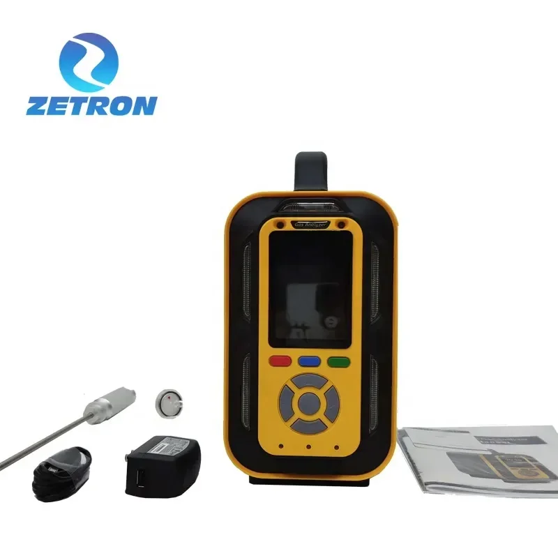 Zetron PTM600 Portable 6-Gas Syngas Analyzer from Coal Biomass Reactor Gasifier