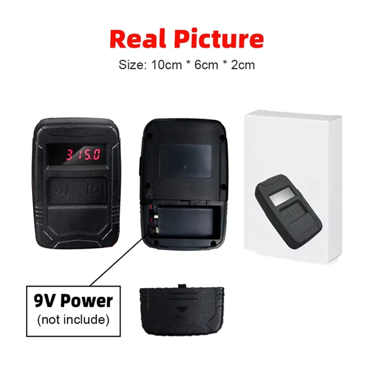 Professional Frequency Tester Car Key 10-1000MHZ, PL00 Door TV RF IR Remote Control Tester Detector Inspection Tool,315,433,9