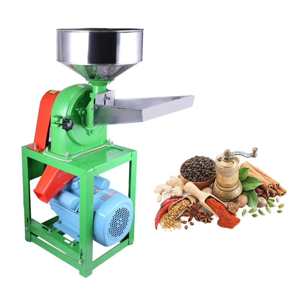 

Commercial Spice Grinder Wheat Grinding Grain Flour Small Corn Mill Machines Manufacturers Small Wheat Mill