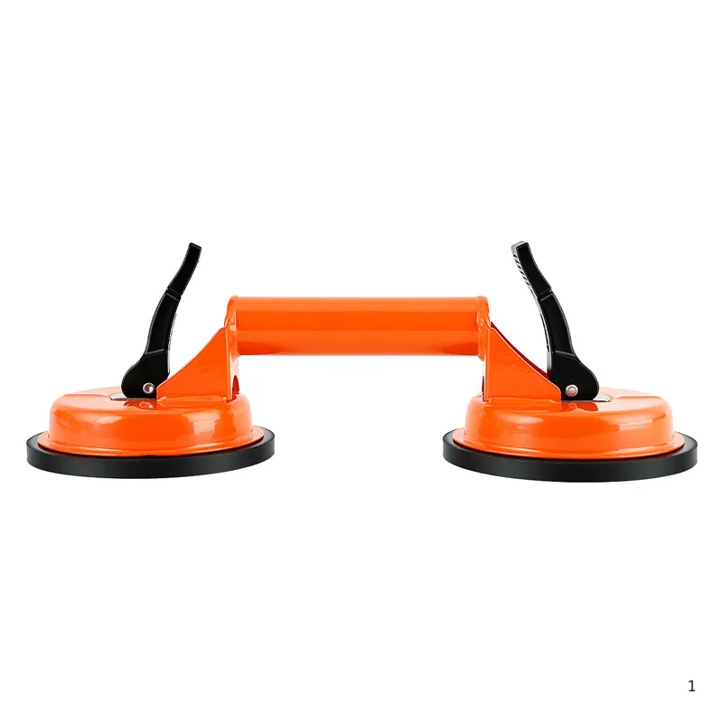 Double-claw glass suction cup, strong tile ceiling lifter, floor transport, installation, and disassembly