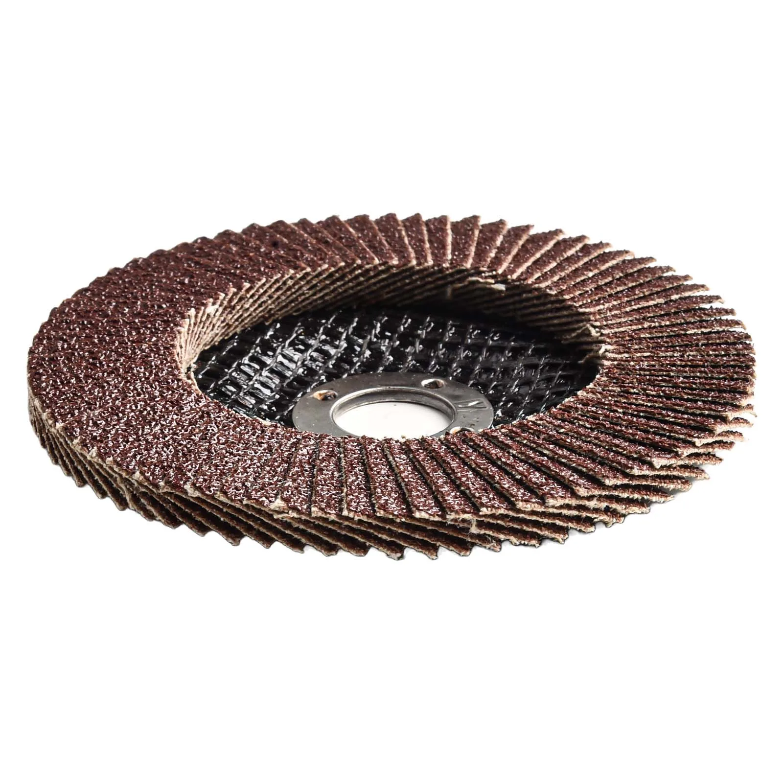 Louver Blade for Angle Grinders Red Sand Grinding Polishing Wheel Flap Discs Strong and for Grinding and Polishing