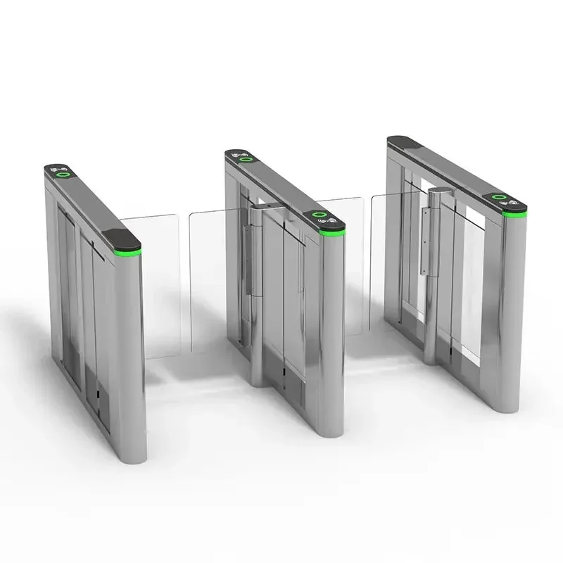 Recognition Swing Barrier Turnstile Secure Entrance Control Gate High-Speed Face
