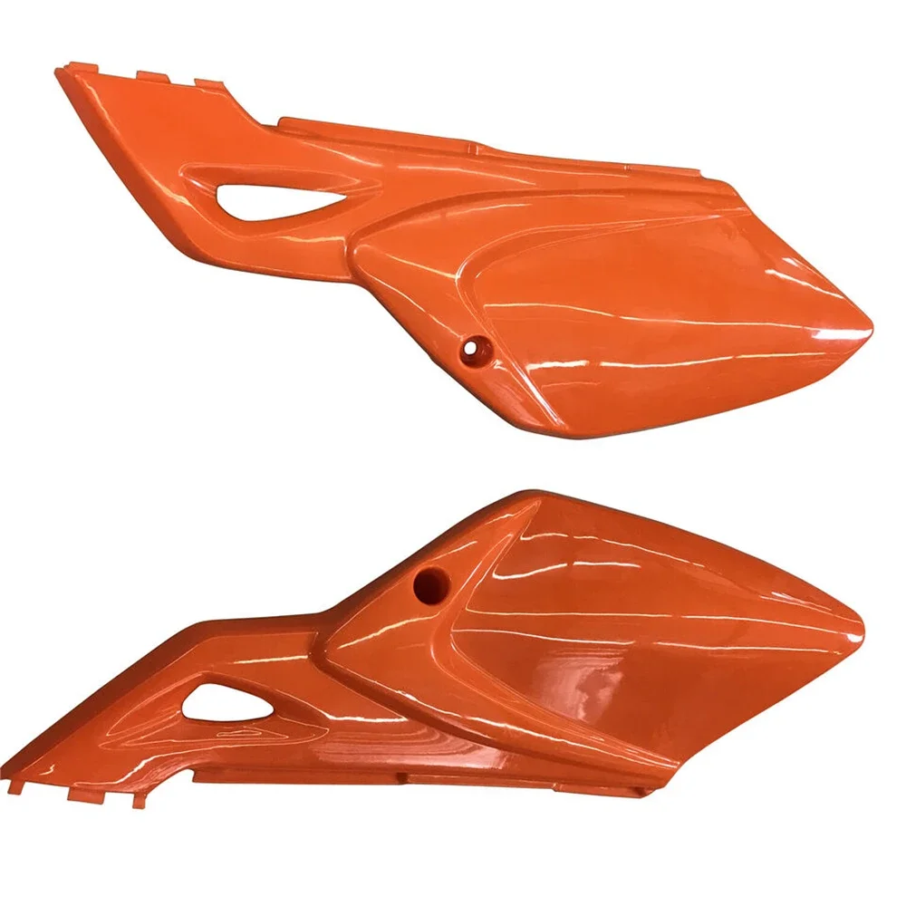 7 PCs Plastic Fairing Body Cover Kits For Baja Dirt Runner 125 Aftermarket Motorcycle Accessories & Items Red Orange