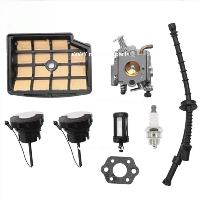 Suitable for C1Q-S126B MS200 MS200T 020T Air Filter, Carburetor, Oil Cap YouTube Chainsaw Accessories view 2