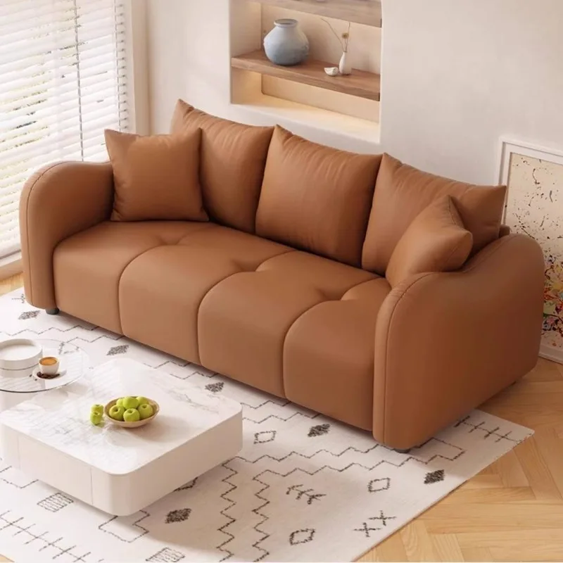 

Narrow Italian Living Room Sofas Designer Orange Individual Modern Living Room Sofas Lounges Floor Divano Soggiorno Furniture