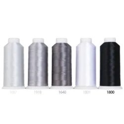 4/5/12 Madeira Colors Set of 40 Weight Polyester Embroidery Thread 120D/2 4000 Meter For Household Industrial Embroidery Machine