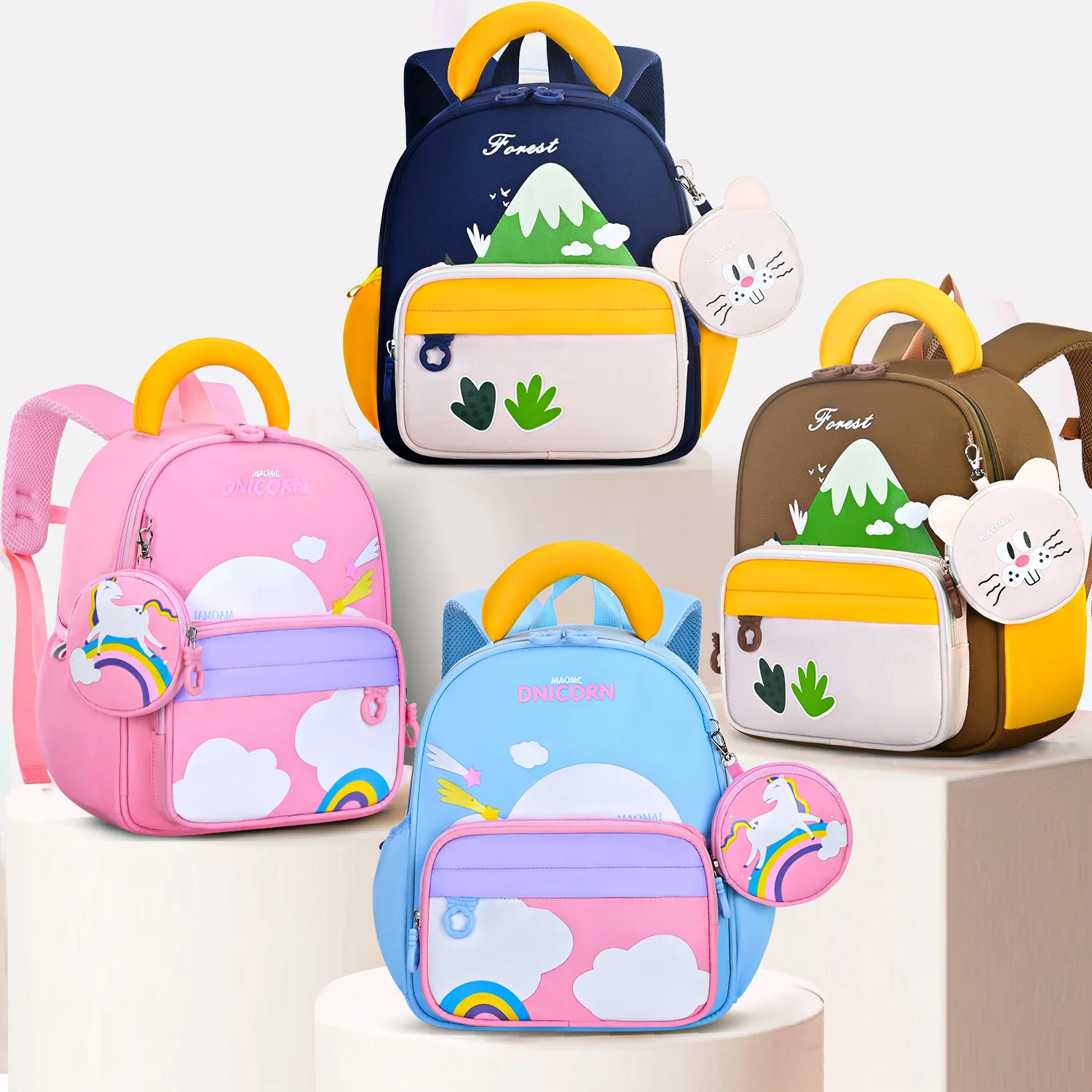 Kids Backpack Lightweight Children School Bags for Boys Cartoon School Backpack Waterproof Primary Book Bag Mochila Infantil