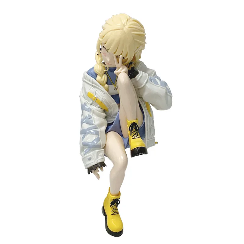 후지타 애니메이션 액션 피규어, 17cm, 아름다운 소녀, PVC, 데스크탑 장식, 수집용 선물, 팬들을 위한 장난감 모델