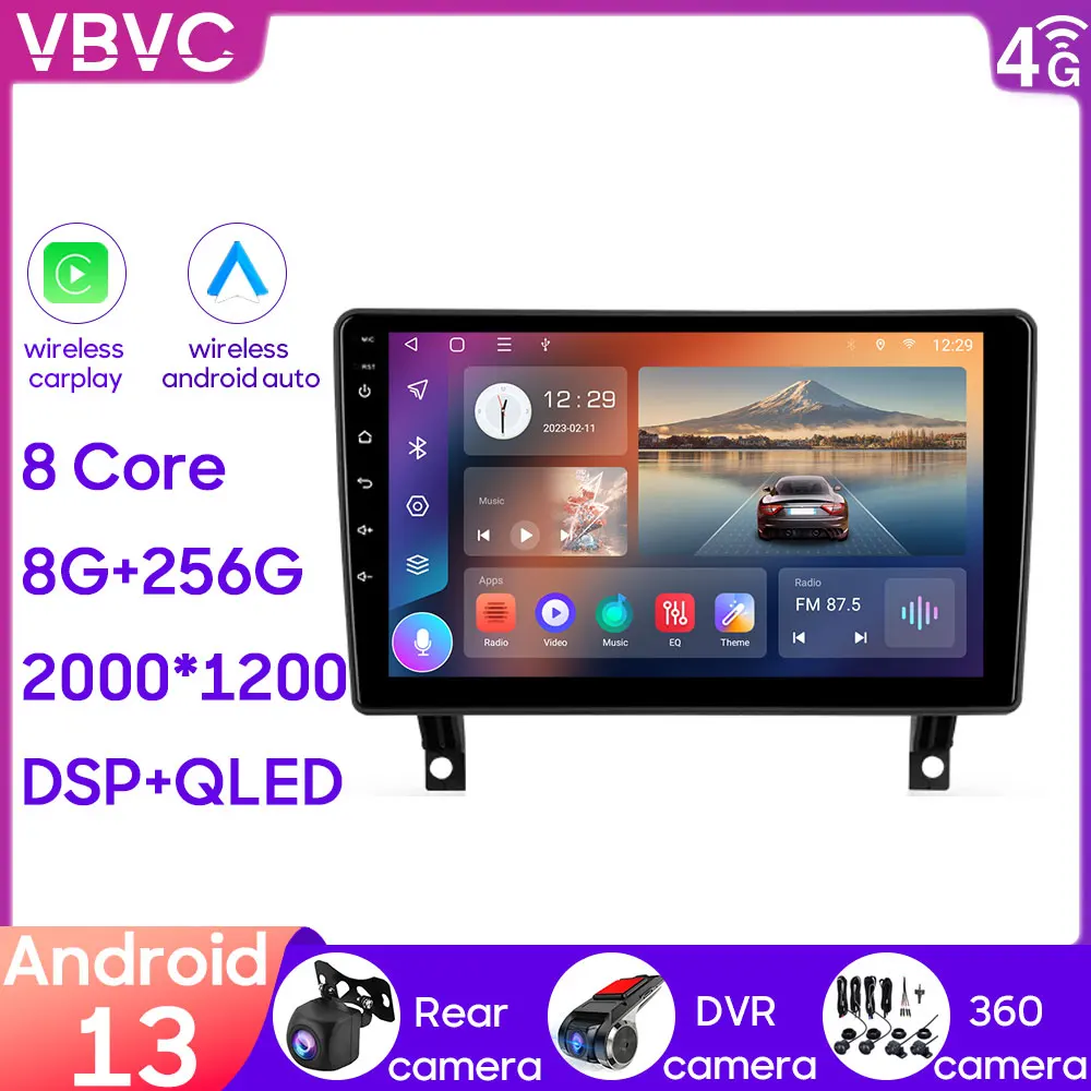 

For Opel Antara 1 2006 - 2017 Car Head Units Radio Multimedia Navigation GPS BT Carplay Stereo Player Wifi 4G