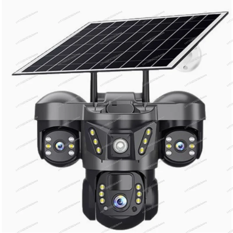 

V380 Pro 4K 8MP Outdoor Solar PTZ Camera – 360° Pan/Tilt, Color Night Vision, AI Motion Alert, 2-Way Audio, Remote Access