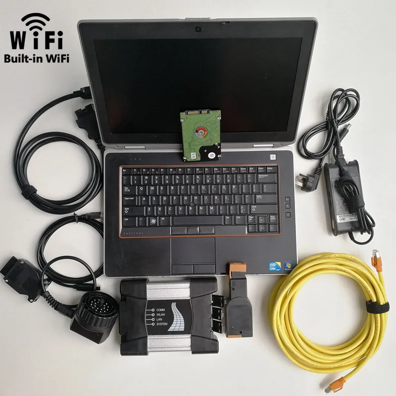 Laptop E6420 I5 CPU 8gb RAM + 1tb HDD Expert Mode 2026.09 Wifi Icom Next Professional Auto Repair Diagnostic Tool