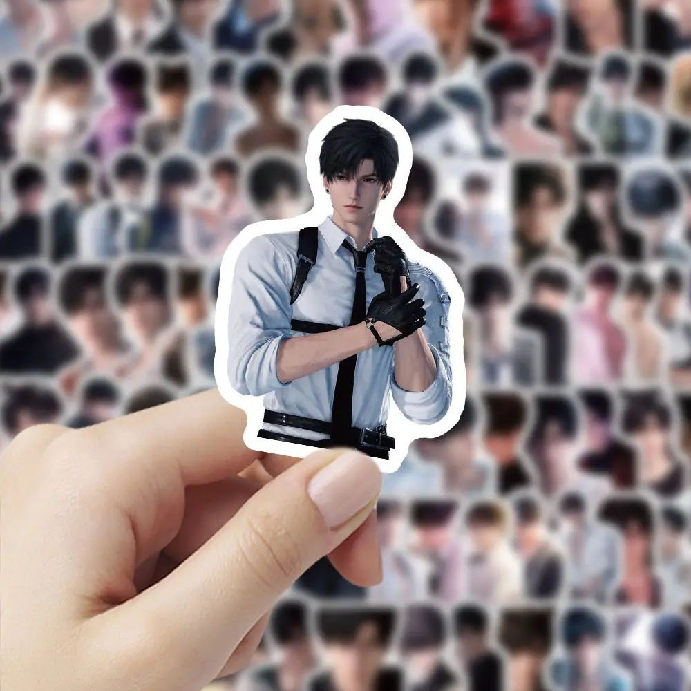 

Li Sheng series high-definition character stickers, anime romance and deep space related small waterproof wall decorations