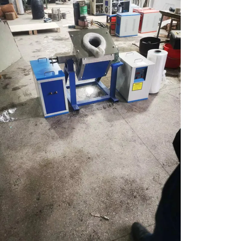 Miracle Gold en Sier Inductie Kleine draagbare schrootmeltoven